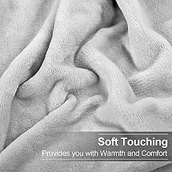 EASELAND Soft Queen Size Blanket Warm Microplush