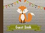 Baby Shower Guest Book: Woodland Fox, Gender Neutral by Cricket Creek Creatives