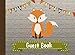 Baby Shower Guest Book: Woodland Fox, Gender Neutral by Cricket Creek Creatives