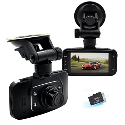 Napoer 2.7 inch Car DVR GS8000L 1080P FHD Road Dash Cam Digital Video Recorder Car Camera Camcorder with Night Vision and Motion Detection / G-Sensor