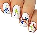 Nail Art Water Slide Tattoo Romantic Valentine's Day 10 - Pack