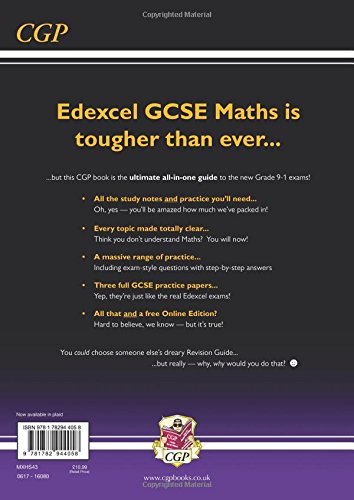 [- GCSE Maths Edexcel Complete Revision & Practice: Higher - Grade 9-1 Course (with Online Edit