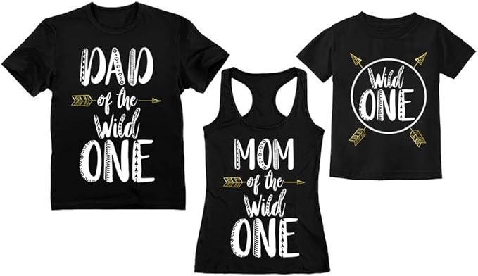 wild one birthday shirts