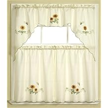 Amazon.com: Sunflower Kitchen Curtains