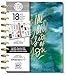Create 365 ; The Big Happy Planner ; Be The Very Best Version of You ; 18 Month (July 2019-December 2020) ; Vertical Layout ; Size: 11.5 x 10.25 ; Weekly & Monthly Layout Pages
