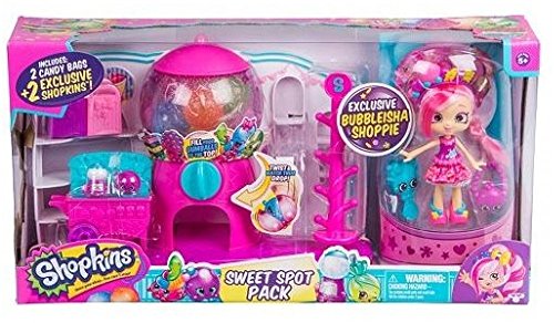 Shopkins sweet spot pack with exclusive bubbleisha