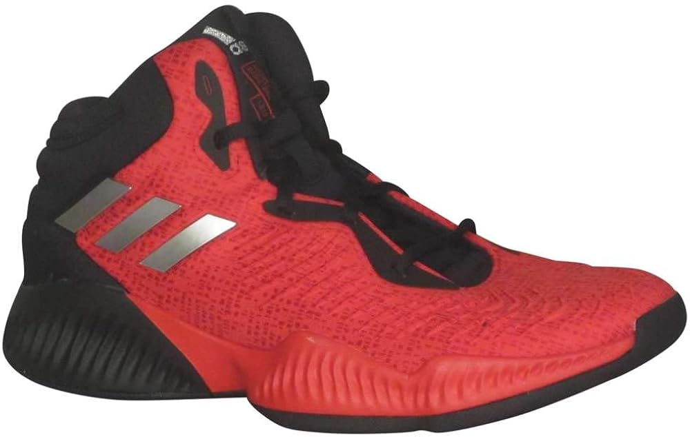 Adidas Kids Grade School Mad Bounce Basketball Shoes Sneakers Red 6 5 M Us