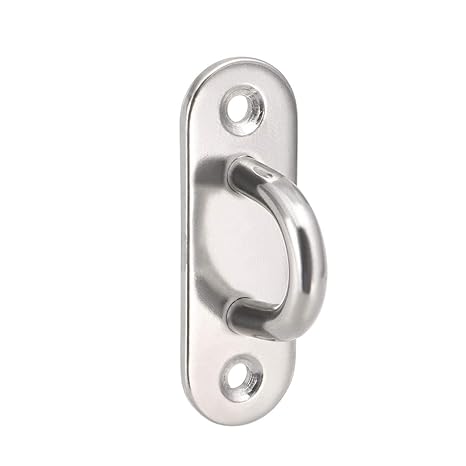 Uxcell Stainless Steel Ceiling Hook Pad Eye Plate Hardware