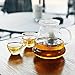 800ml Clear Glass Range Coffee Server,Standard Glass Coffee Carafe, Coffee Pot