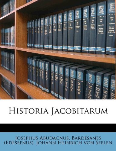 Historia Jacobitarum (Romanian Edition)