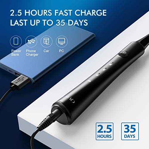 5 ATMOKO+Electric+Toothbrushes+Whitening+Rechargeable