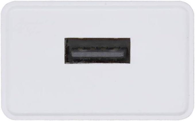- A110-0404 - Carregador USB 10W, 5V/2A para carregamento de telemóvel, tablet, smartphone, câmara, consola de vídeo, etc., branco