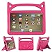 Fire 7 2017 Case,ANTIKE Shockproof Light Weight Handle Kids Friendly Case for Amazon Kindle Fire 7 2017 Tablet (7th Generation, 2017 Release)(Magenta)