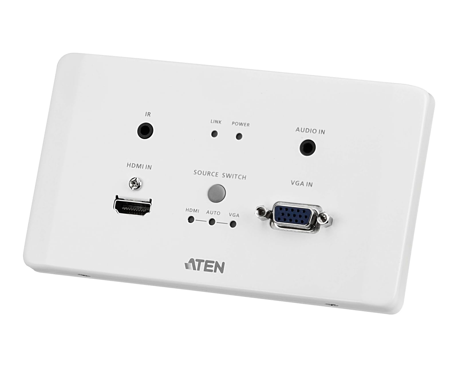 HDMI & VGA HDBaseT Transmitter with EU Wall Plate/PoH (4K@100m) (HDBaseT Class A) VE2812AEUT ATEN