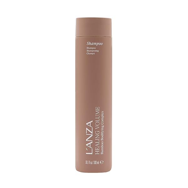 L’ANZA HEALING VOLUME THICKENING SHAMPOO, BOOSTS SHINE, VOLUME, AND THICKNESS FOR FINE AND FLAT HAIR, RICH WITH BAMBOO BODIFYING COMPLEX AND KERATIN (10.1 FL OZ)