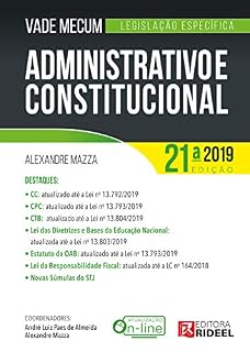 Livro Vade Mecum Administrativo e Constitucional