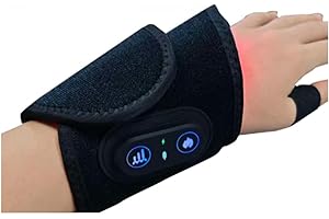 Kovaria TheraWrap Warming Body Wrap with Gentle Vibration 3 Warmth & Vibration Levels (Black)