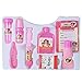 AMOSTING Doctor Kit Pretend & Play Medical Toys Set with Carry Case for Kids & Girls – 10Pcs Pink