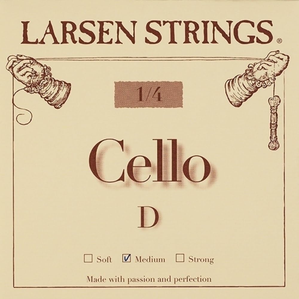 LARSEN STRINGS cello strings Original Fractional - small sizes A 1/4 Medium