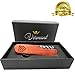 Swiss Army Style Pocket Knife 15-in-1 Wood Body by Vermont - Multi-tool Stainless Steel with Wood Body. Tactical, Survival, Hiking, Hunting, and Camping. Great Training Gifts for Boy Scouts.