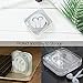 pzoz Earbuds Case Compatible for Apple iPhone/iPad/iPods EarPods, Earphones Cord Organizer Cover Wired Manager Holder Wrap Winder Mini Storage Carrying Cable Management (Earbuds)