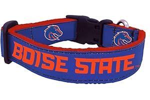 PRO SPORT BRAND College Dog Collar (Medium, Boise State)
