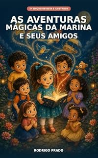 Livro As Aventuras Mágicas da Marina e Seus Amigos