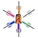 HailiCare 6 Colors Temporary Hair Coloring Chalk - Hair Dye Colored Mascara - Great For Dress Up Performance Costumes Halloween Christmas Party