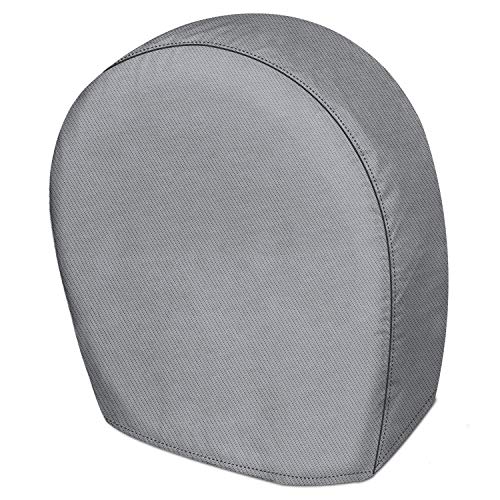 KAKIT Tire Cover Set of 2 for RV, 5 Layers Waterproof Motorhome Spare Wheel Tire Covers for Trailers Jeep Truck Car Camper Fit up to 29" Tire Diameters