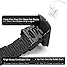 JASGOOD Nylon Web Belt Men Duty Belt Outdoor Sports Design Tactical Belt Military with Alloy Buckle (Black,Fit Pants Size Below 45 Inch)