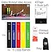 INMAKER Resistance Bands for Legs and Butt, Set of 5, Exercise Workout Bands with Online Videos, eBook, Manual and Carry Bag