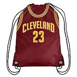 NBA Cleveland Cavaliers Lebron James Drawstring Backpack, 18 In. X 13.5 In.