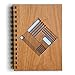 Quilt Diamond Laser Cut Wood Journal (Notebook / Birthday Gift / Gratitude Journal / Handmade)