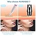 Hair Remover/Painless Facial Hair Removal/Nose&Eyebrow Bikini Trimmer/Electric Shaver with Rechargeable USB Cable&4 Functional Razors for Women&Men,Portable Lipstick Design