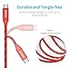 USB Type C Cable, CHOETECH USB C to USB 3.0 (3-Pack 6.6ft x 2, 3.3ft x 1) Charging Cable Nylon Braided for Samsung Galaxy Note 8,Galaxy S8 S8 Plus,Nintendo Switch, Nokia 8,LG G5 G6 V20, HTC 10,HTC U11