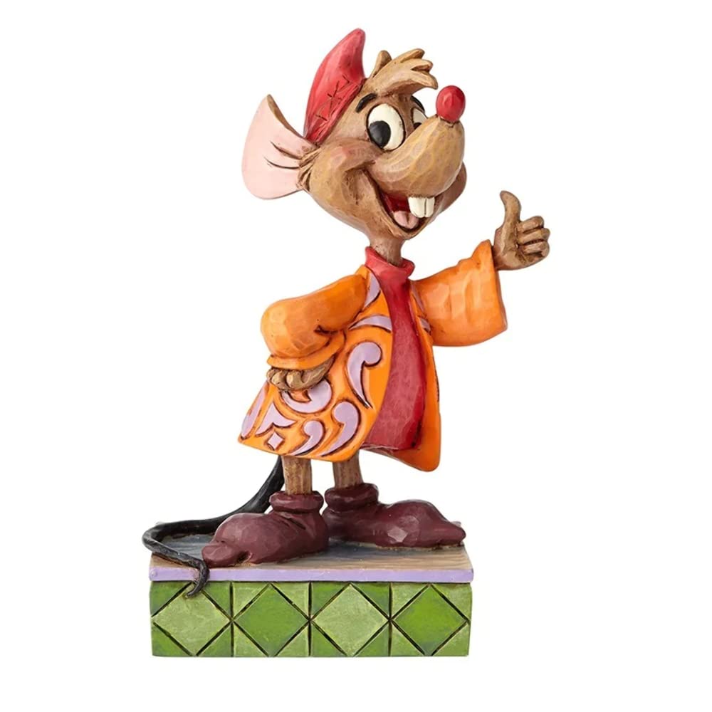 Disney Traditions Figurine Jaq, Black, One Size, 0045544939935