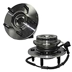 Detroit Axle - Pair of Brand New Front Wheel Hub and Bearing Assemblies for 4x4 00-03 F-150 & 04 Heritage