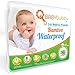 Bamboo Crib Mattress Protector - Waterproof Pad Cover Protects Baby Mattress from Infant & Toddler Diaper Leaks - Soft Padding, Fitted Sheet Design, Breathable, Hypoallergenic, Non-Toxic & Washable