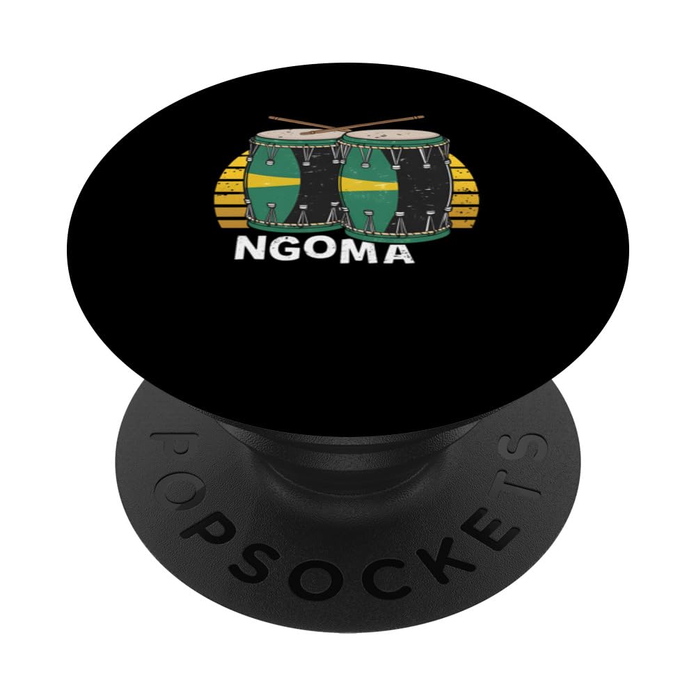 Ngoma Drum African Traditional Tribal PopSockets Swappable PopGrip