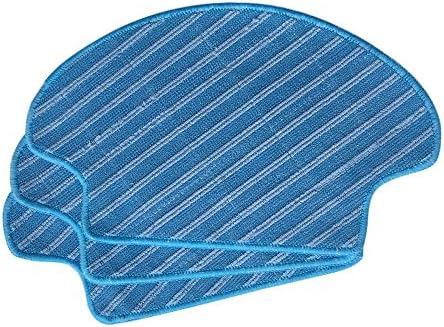 Microfiber 3-Pack,Volca Mopping Cloths for Ecovacs Deebot N78 Robotic Vacuum