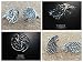 HBO Game of Thrones House Stark and Targaryen Crests (2-Set) Cufflinks By Athena