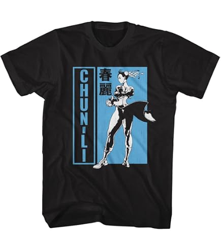 Amazon.com: Street Fighter Chun Li Born Fly Women Juniors Graphic