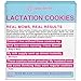 Lactation Cookies Breastfeeding Supplement - Oatmeal Chocolate Chip - 6 XL Cookies 12 Servings - Support Mothers Breast Milk Supply Increase - with Brewers Yeast Powder 100% Fenugreek Free...