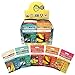Matt's Munchies Tropical Assortment Organic Non-GMO Peelable Fruit Snacks 25 Count Variety Pack Caddy – Mango, Island Mango, Tropical Punch, Banana Coconut & Apple