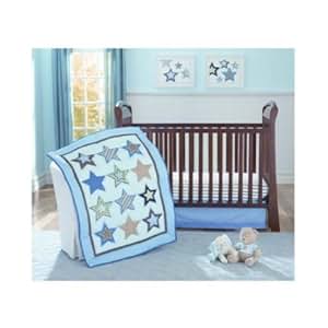 Amazon.com : Itty Bitty Starz 3pc Crib Bedding Set : Baby