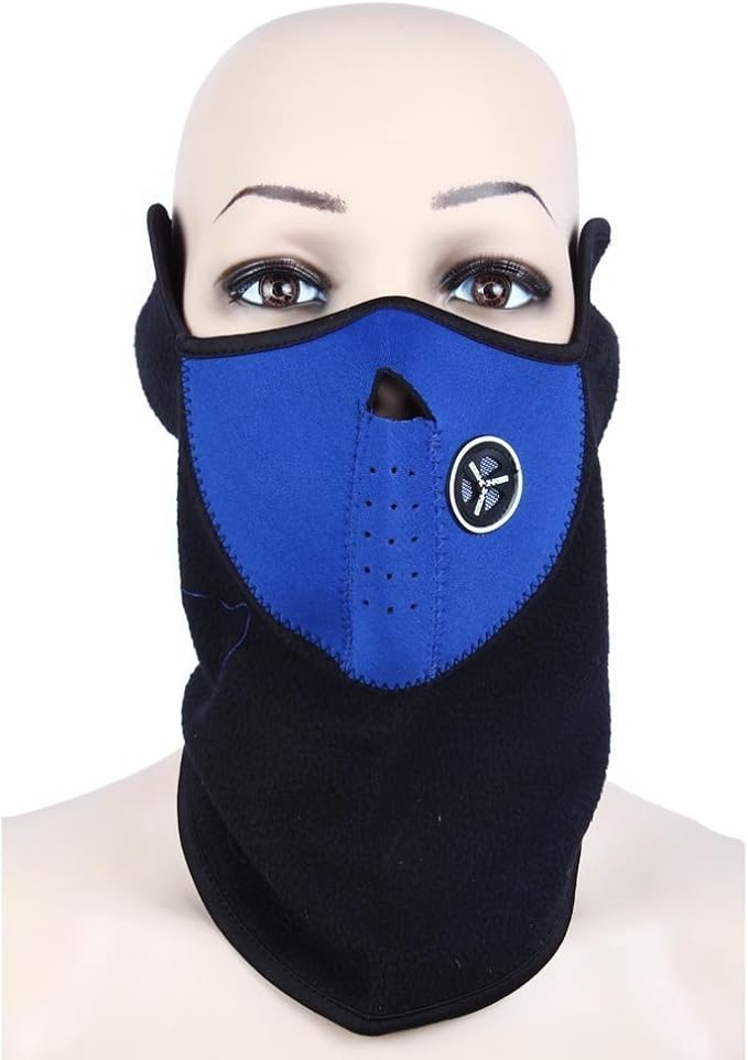 TAGVO Polare Neck Warmer Cache-Cou, Hver Doux Épas Doublure Polare Echarpe Élastque Cou