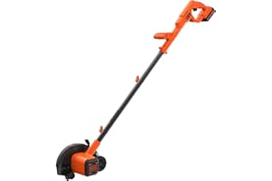 BLACK+DECKER 20V MAX Cordless Edger Lawn Kit, 1.5 Ah Battery & Charger Included (BCED400C1)