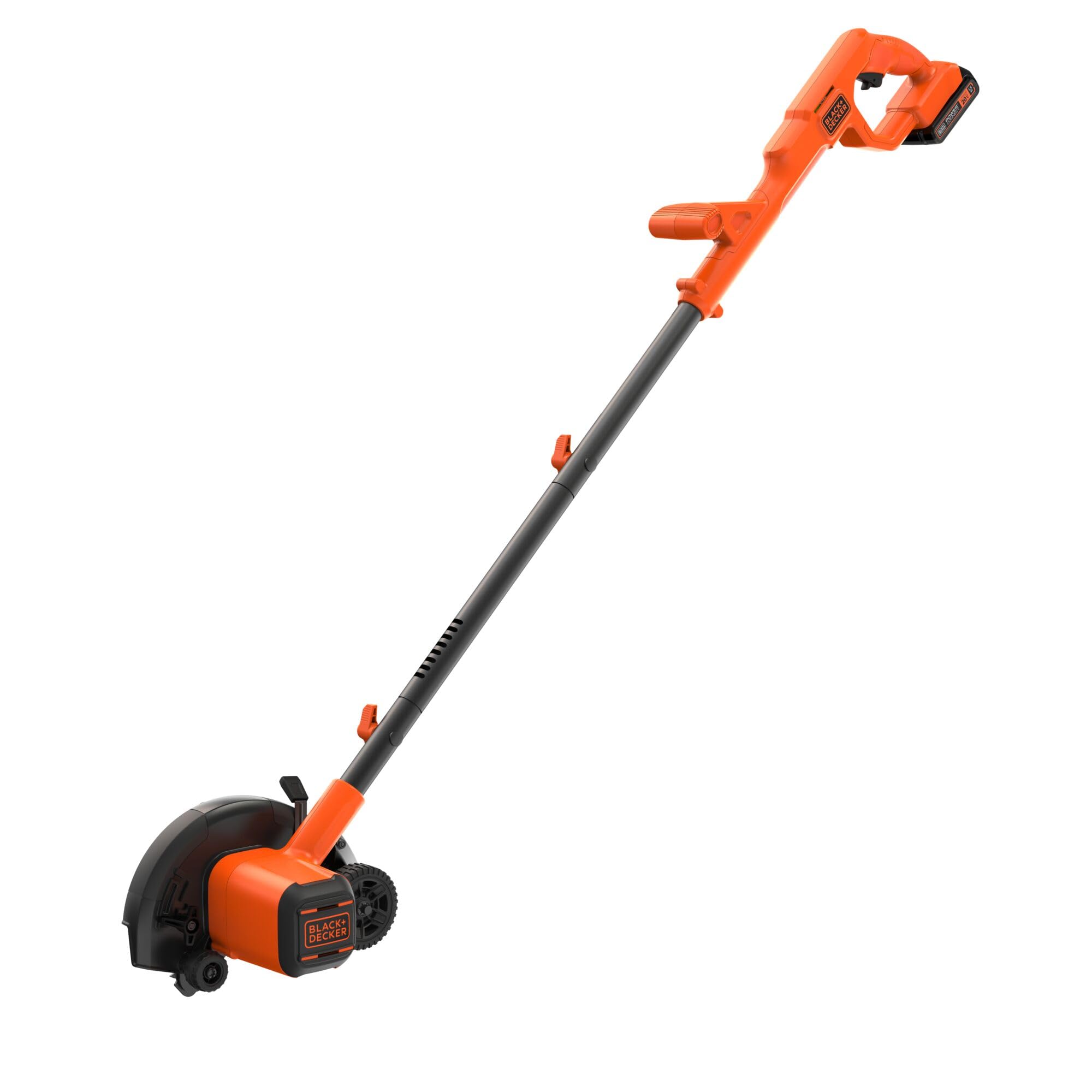 View 1 of **PARTS ONLY***BLACK+DECKER 20V MAX Cordless Edger Lawn Kit, 1.5 Ah Battery & Charger Included (BCED400C1)