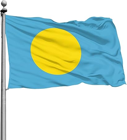 Amazon パラオ 国旗 両面印刷 400d ポリエステル スポーツ ゲームの世界 東京オリンピック オリンピック 大きなポリエステル フラッグ イベント 室内装飾 地図 ロールプレイング 小道具 地図 国旗 おもちゃ