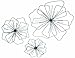 Gardman 8422 Poppy Wall Art, Three Pieces: Large 17